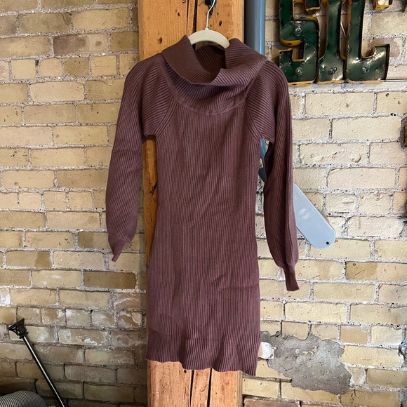 Kayleigh Ensley Off The Shoulder Sweater Dress - Picture 8 of 9